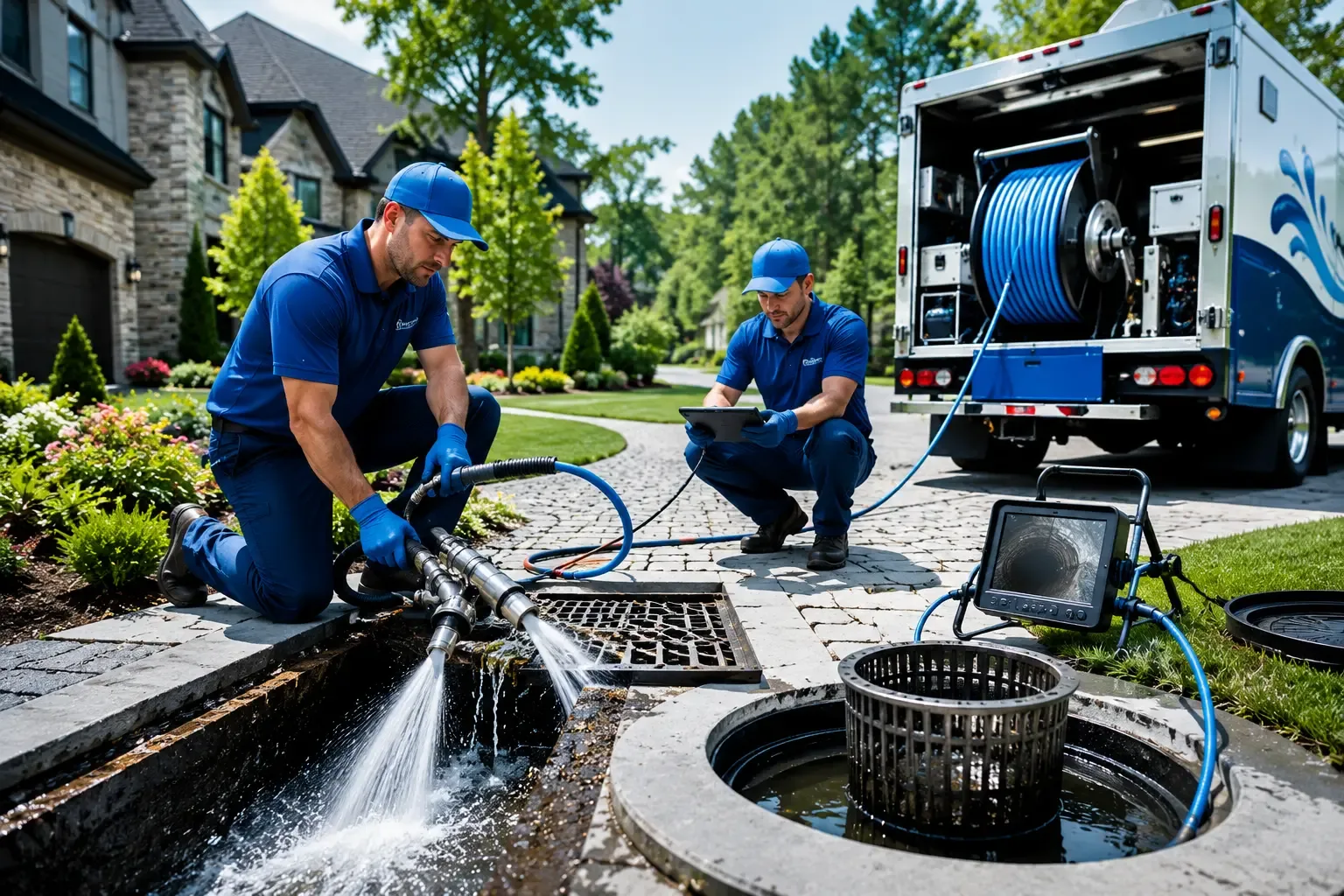 Local outdoor drain cleaning professionals in Rapids City, IL